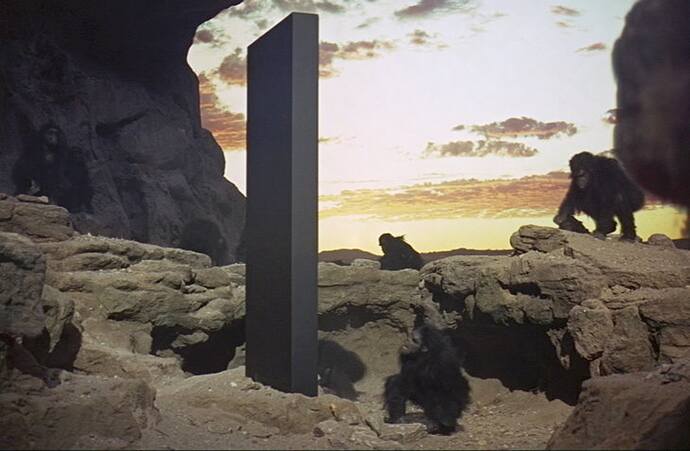 2001-A-Space-Odyssey-Apes-Monolith
