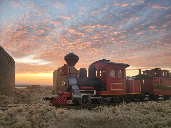 Beach train 1