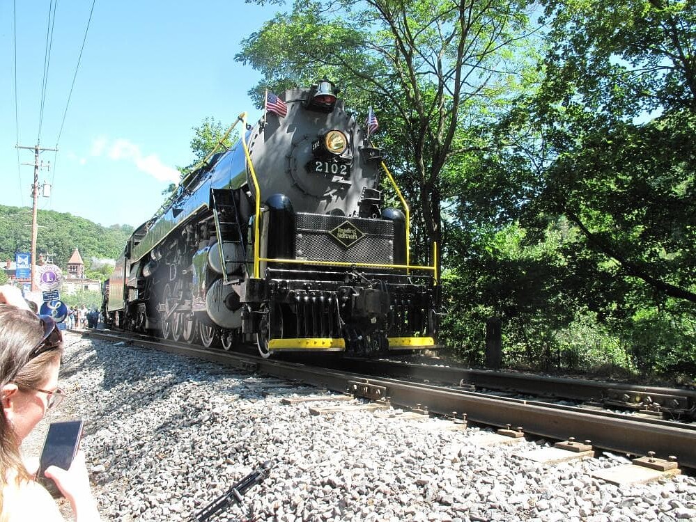 Reading and Northern 2102 return to the rails Prototypes Large