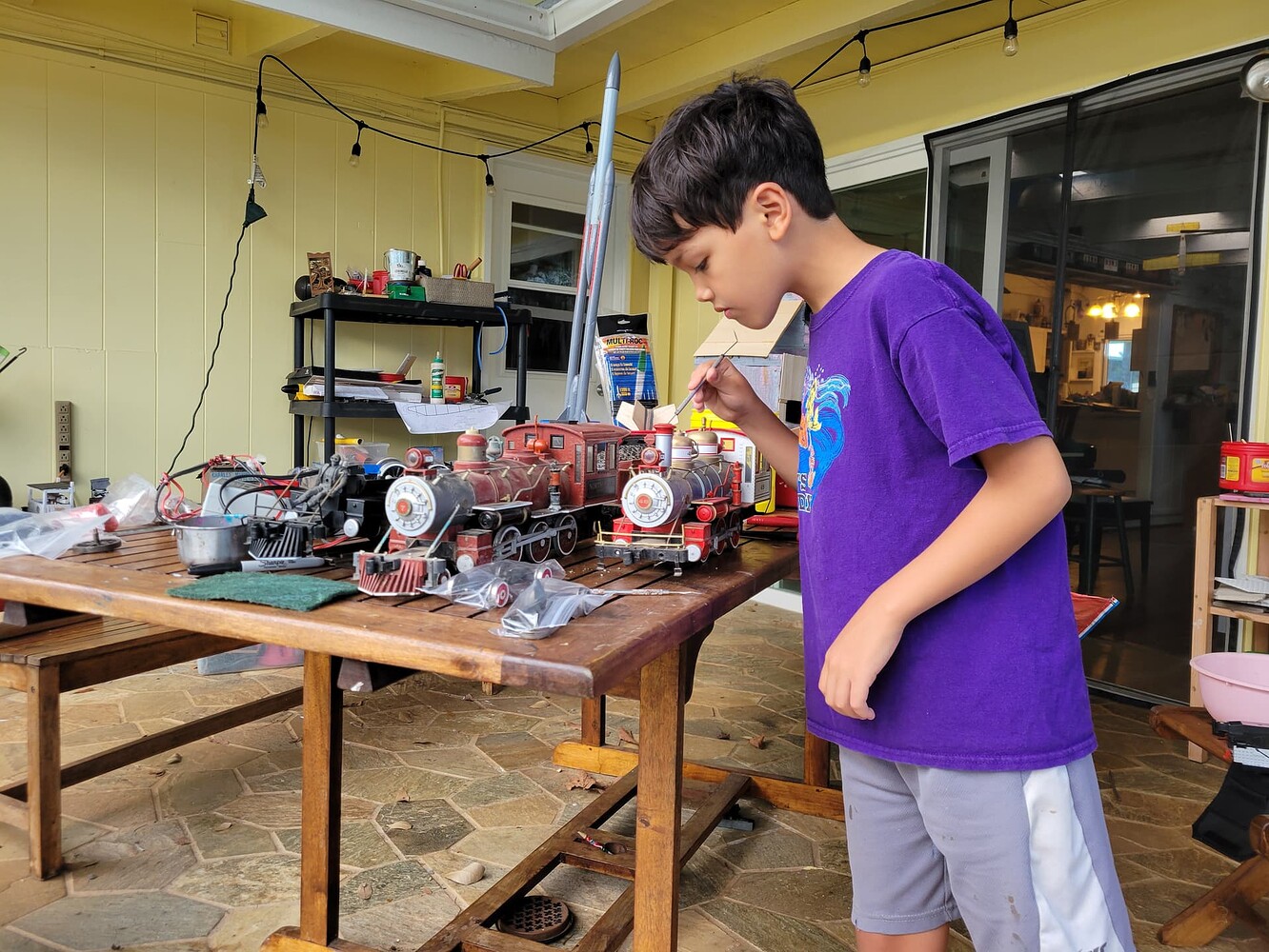 Triple O Bachmann 10Wheeler Salvage Campaign Motive Power Large