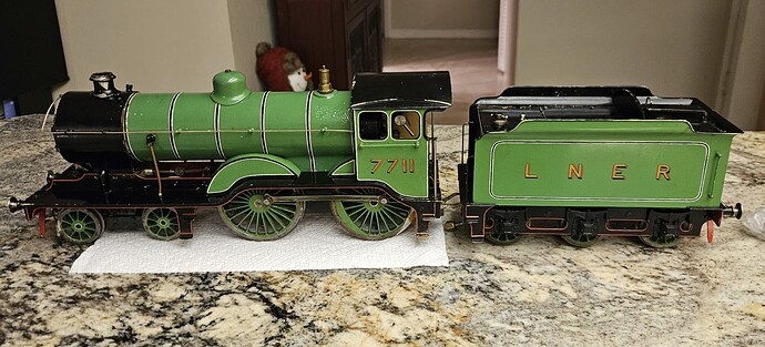 LNER D16 Claud arrival in Florida