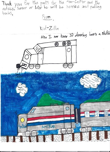 Kidzilla Am Critter drawing  - Copy