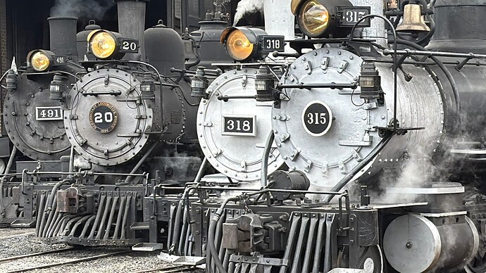 4  steamers