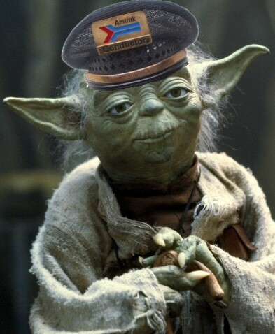 Amtrak Yoda